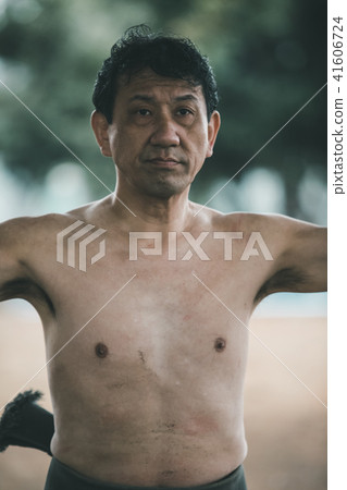 相撲 石製洗浴盆 正式蹲伏 41606724