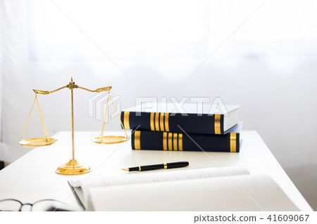 gavel and soundblock of justice law and lawyer working on wooden 41609067