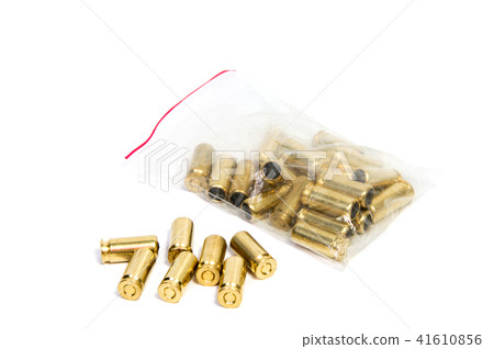 Bullets are a projectile expelled from the barrel 41610856