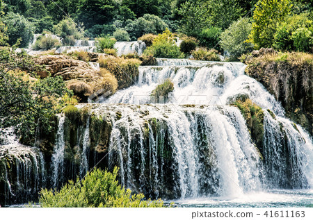 Krka waterfalls, croatian national park, Croatia 41611163