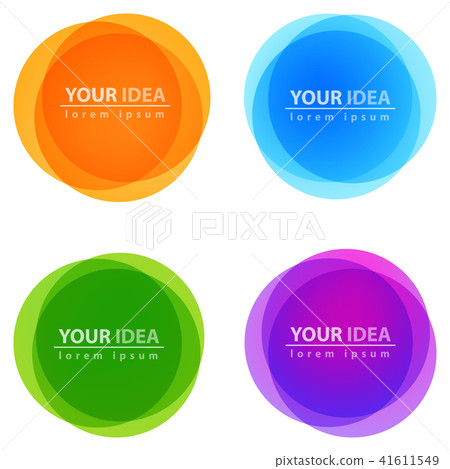 Speech bubbles icon. Dialog box info. 41611549