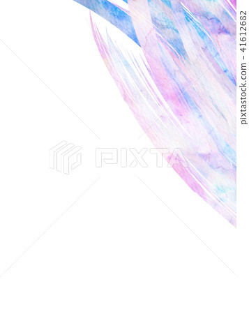 畫筆描邊背景素材 41612682