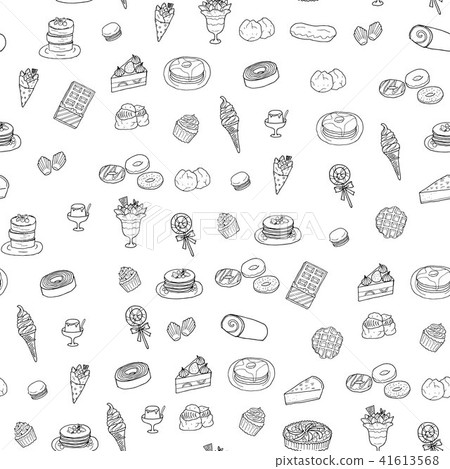 Sweet background illustration 41613568