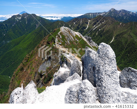 南阿爾卑斯山北部的山脈 41615332