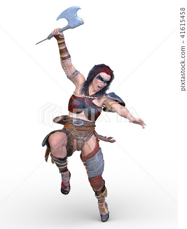 Female fighter 41615458