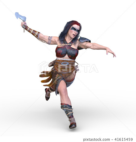Female fighter 41615459