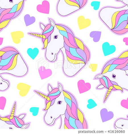 colorful unicorns and hearts colorful unicorns and hearts 41616060
