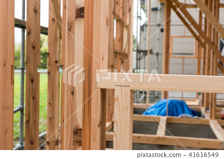 Housing construction material Wooden house Housing construction material Wooden house 41616549