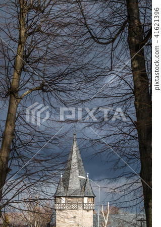 High church tower 41621396