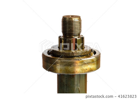 Shaft for tractor two wheeler isolated background. 41623823