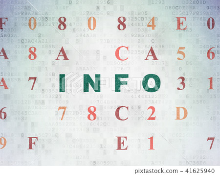 Information concept: Info on Digital Data Paper background Information concept: Info on Digital Data Paper background 41625940
