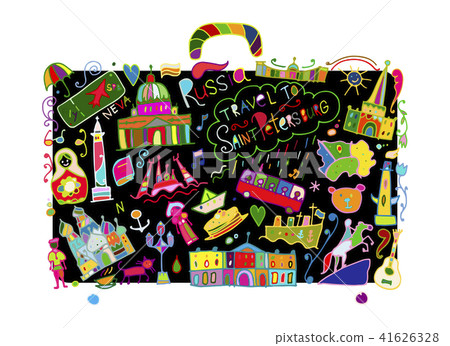 Travel to Saint Petersburg, sketch for your design 41626328