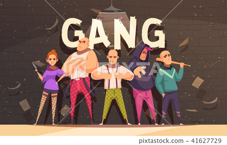 Flat Criminal Gang Composition 41627729