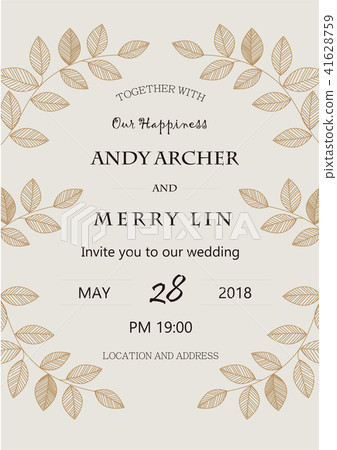 葉子結婚請貼 41628759