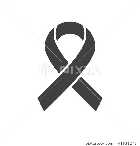 Hiv Ribbon Vector Icon - Stock Illustration [41631275] - PIXTA