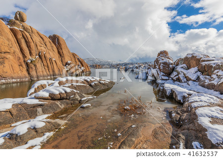 Winter at Watson Lake Prescott Arizona Winter at Watson Lake Prescott Arizona 41632537