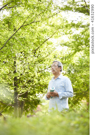 Life, Elderly, Man, Park 41632990