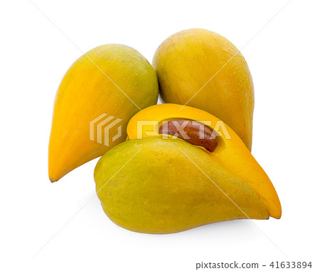 Pouteria campechiana isolated on the white 41633894