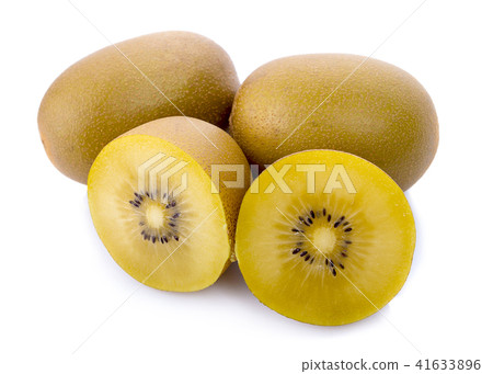 golden kiwifruit isolated on white background 41633896