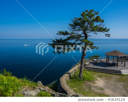 One of Kasei coasts now Goura Coast San'in Coast Geopark 41634129