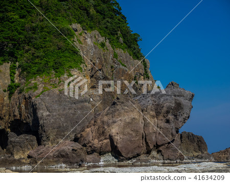 One of the Kasei coasts now Furui Sanrio Coastal Geopark on the Goura Coast One of the Kasei coasts now Furui Sanrio Coastal Geopark on the Goura Coast 41634209