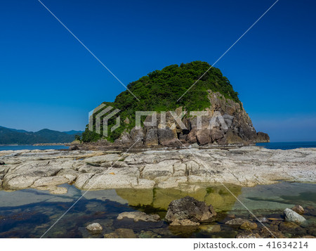 One of the Kasei coasts now Furui Sanrio Coastal Geopark on the Goura Coast 41634214