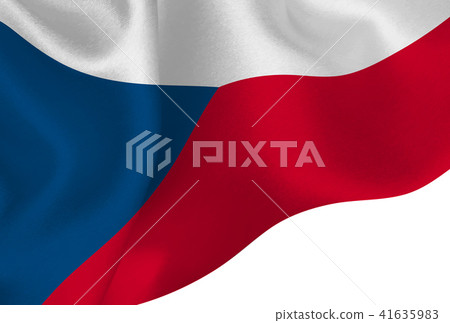 Czech flag Flag background 41635983