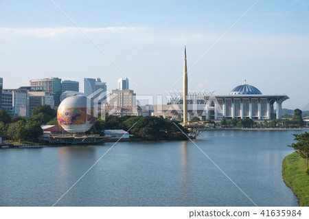 Aerial view of buildings in Putrajaya Malaysia Aerial view of buildings in Putrajaya Malaysia 41635984