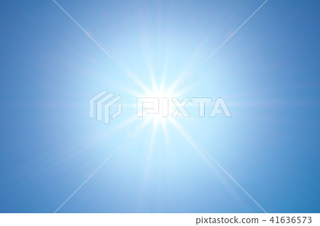 太陽和藍天 41636573