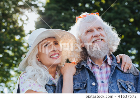 Happy joyful couple being in a great mood 41637572