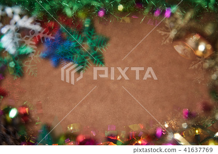 blur Christmas tree with abstract style blur Christmas tree with abstract style 41637769