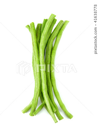 Yard long bean, A bunch of freshly picked cowpea 41638778