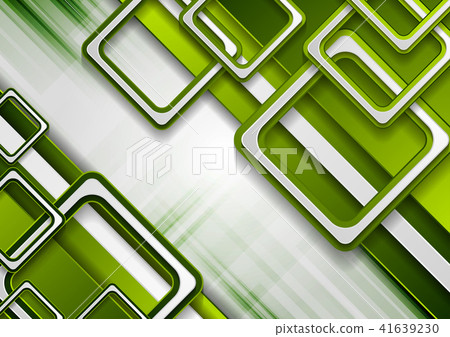 Bright green geometric technology background Bright green geometric technology background 41639230