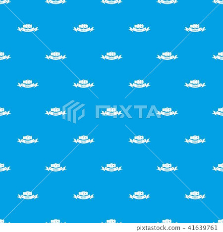 Buckle modern pattern vector seamless blue 41639761