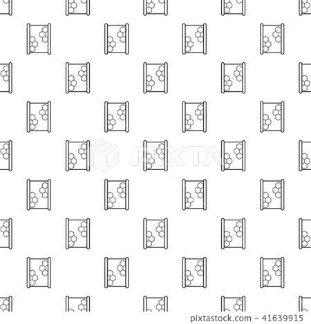Honeycomb on wood pattern vector seamless Honeycomb on wood pattern vector seamless 41639915
