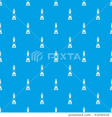 Lighthouse pattern vector seamless blue Lighthouse pattern vector seamless blue 41640430