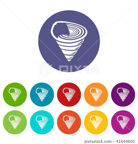 Shell icon, simple style 41640600