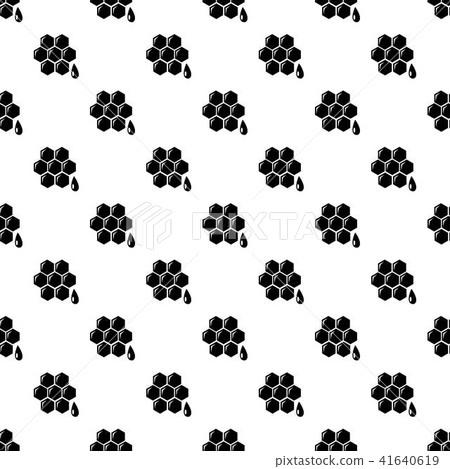 Honeycomb pattern vector seamless 41640619