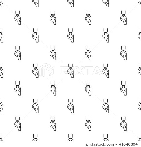 Hockey whistle pattern vector seamless Hockey whistle pattern vector seamless 41640804
