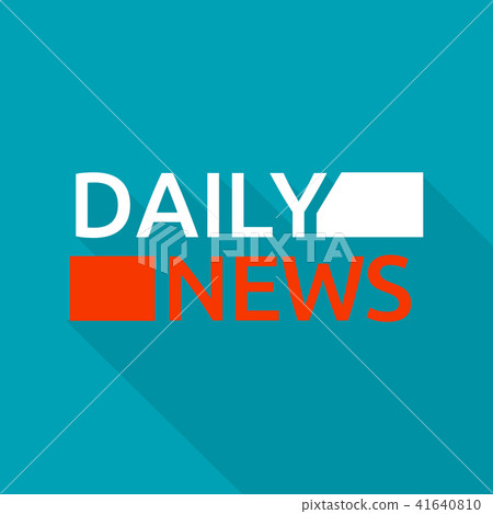 Daily news logo, flat style Daily news logo, flat style 41640810
