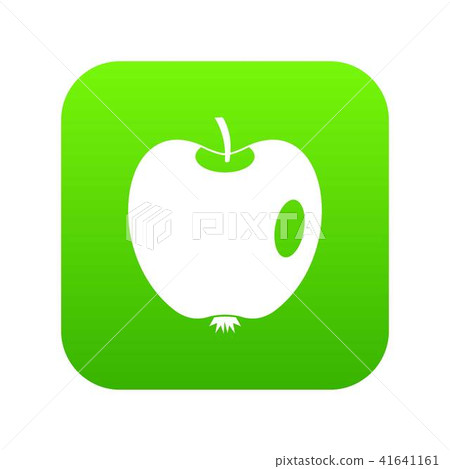 Apple icon digital green Apple icon digital green 41641161