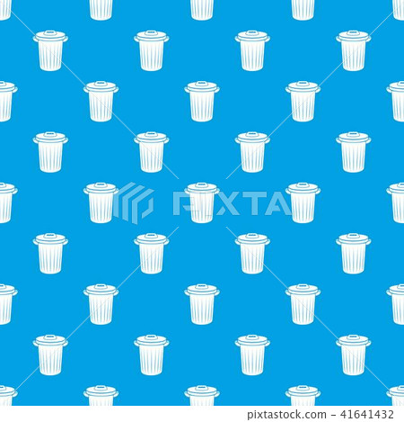 Bucket pattern vector seamless blue 41641432