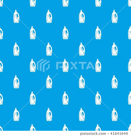 Detergent bottle pattern vector seamless blue 41641649