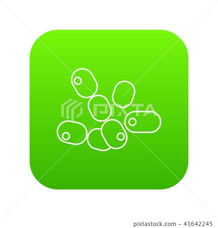 Coccus bacilli icon green vector - Stock Illustration [41642245] - PIXTA