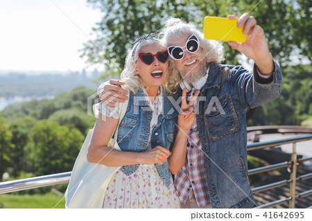 Joyful happy couple having fun Joyful happy couple having fun 41642695