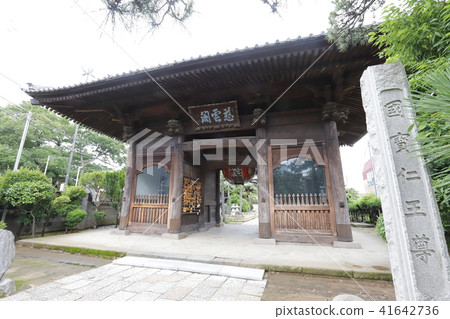 The mountain gate of Manaminsa (Niben gate) Matsudo-shi Morobashi Chiba prefecture The mountain gate of Manaminsa (Niben gate) Matsudo-shi Morobashi Chiba prefecture 41642736
