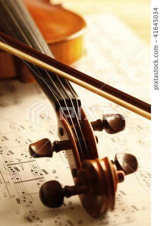 Violin, score, string instrument, musical instrument, music, room 41645034