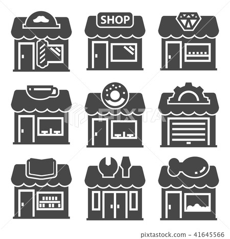 Black icon collection - School education Black icon collection - School education 41645566