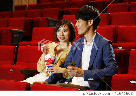 A man who enjoys a date A man who enjoys a date 41645668