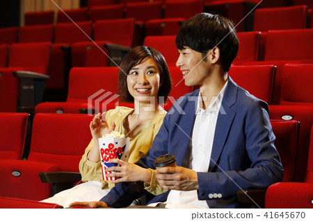 A man who enjoys a date A man who enjoys a date 41645670